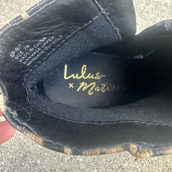 LULUS MATISSE booties size 7 - Picture 3 of 5